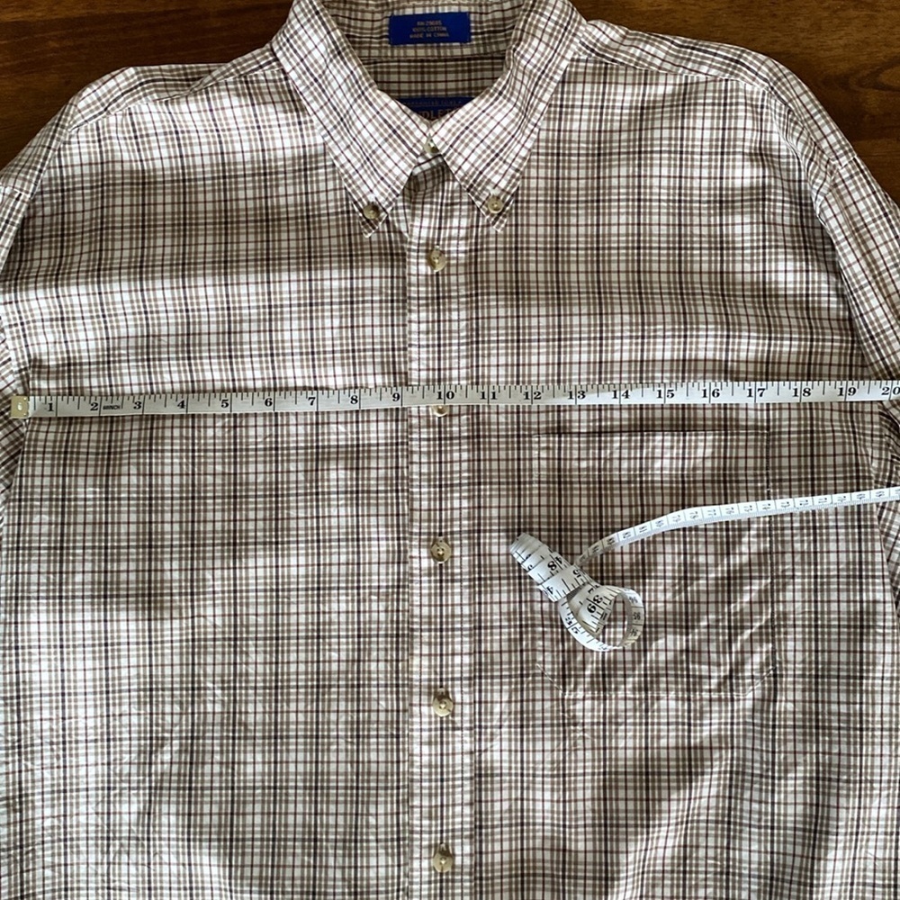 Men’s Pendleton Button-Down Long Sleeve. Size L 1… - image 6